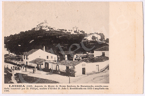 Postal antigo de Leiria