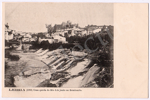 Postal antigo de Leiria