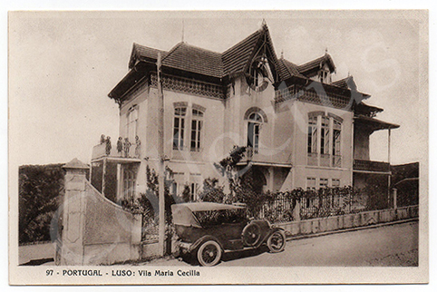 Postal antigo do Luso