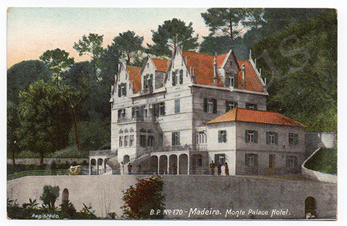 Postal antigo de Madeira