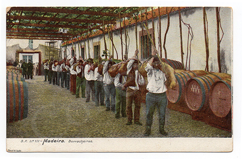 Postal antigo de Madeira