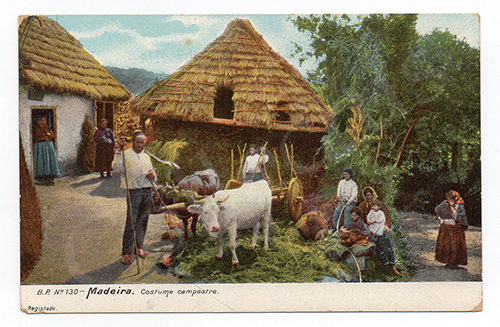 Postal antigo de Madeira