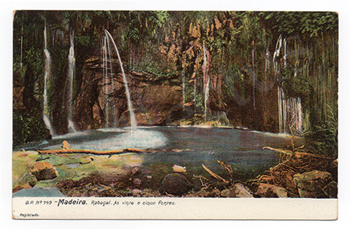 Postal antigo de Madeira
