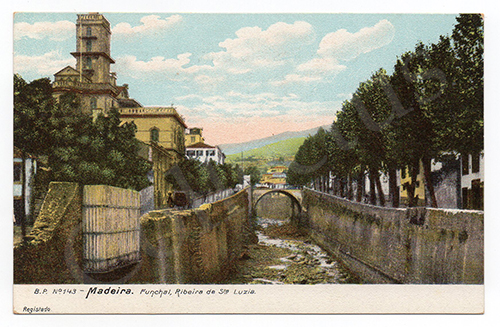 Postal antigo de Madeira