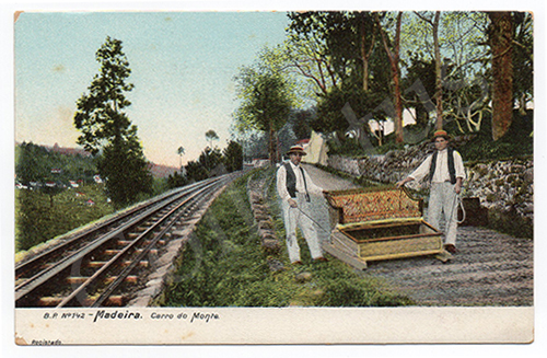 Postal antigo de Madeira