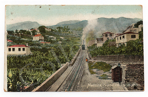 Postal antigo de Madeira