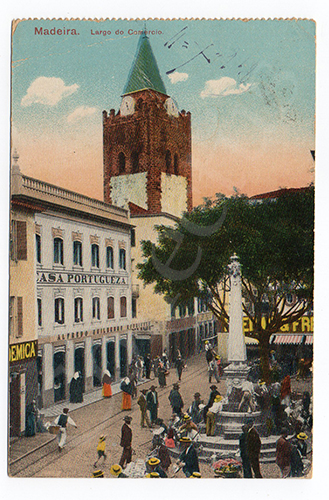 Postal antigo de Madeira