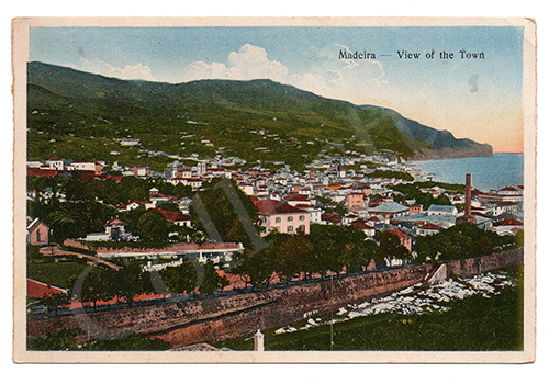 Postal antigo de Madeira