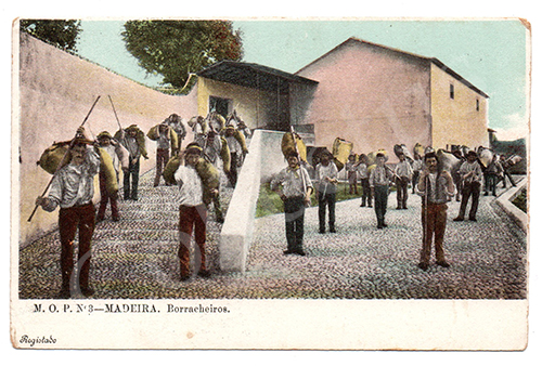 Postal antigo de Madeira