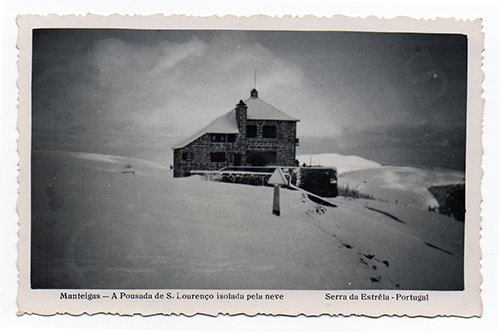 Postal antigo de Manteigas