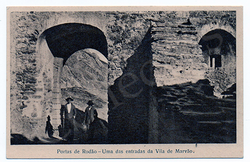 Postal antigo de Marvão