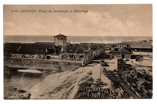 Postal antigo de Matosinhos