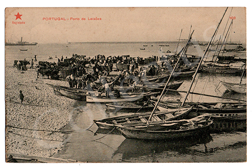 Postal antigo de Matosinhos