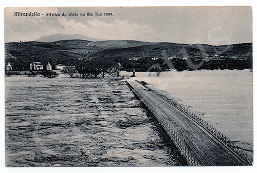 Postal antigo de Mirandela