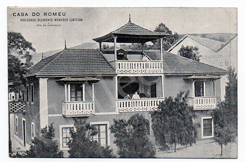 Postal antigo de Mirandela