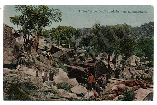 Postal antigo de Mirandela