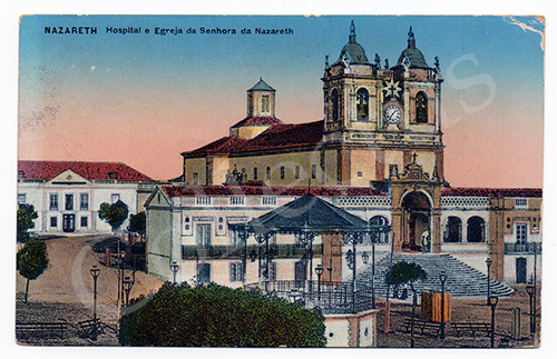 Postal antigo da Nazaré