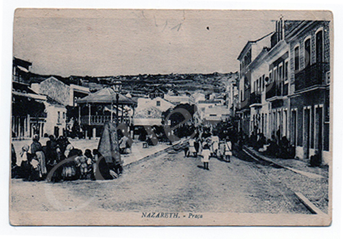 Postal antigo da Nazaré