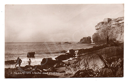 Postal antigo da Nazaré
