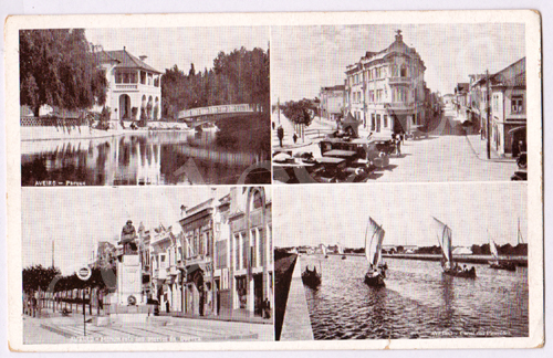 Postal antigo de Aveiro