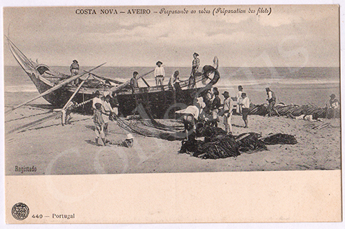 Postal antigo de Aveiro