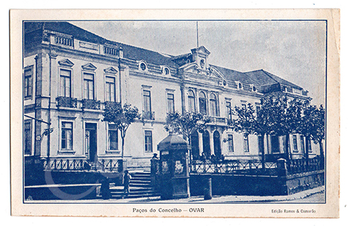 Postal antigo de Ovar