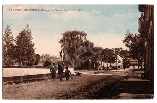 Postal antigo de Paredes de Coura