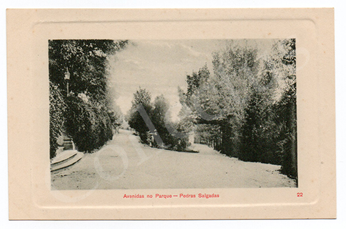 Postal antigo de Pedras Salgadas