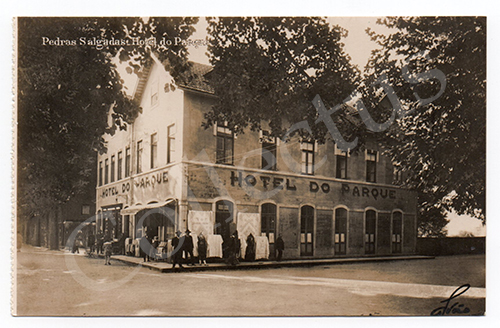 Postal antigo de Pedras Salgadas