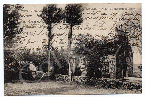 Postal antigo de Pedras Salgadas