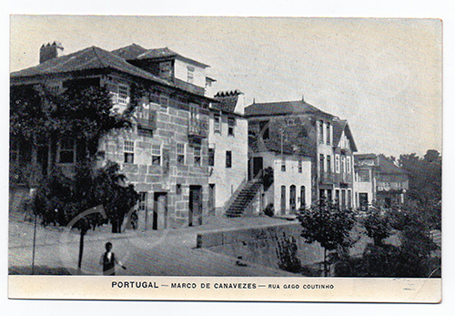 Postal antigo de Marco de Canaveses