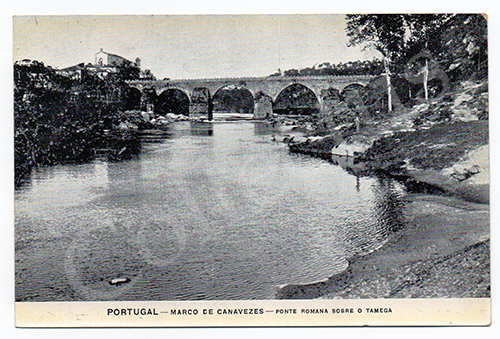 Postal antigo de Marco de Canaveses