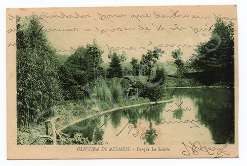Postal antigo de Oliveira de Azeméis