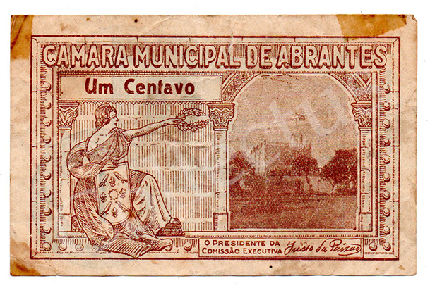 Cédula antiga de Abrantes