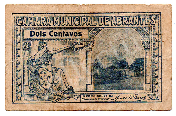 Cédula antiga de Abrantes