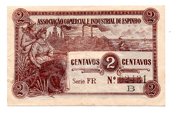 Cédula antiga de Espinho