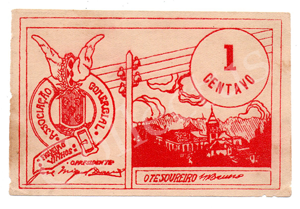 Cédula antiga de Figueiró dos Vinhos 