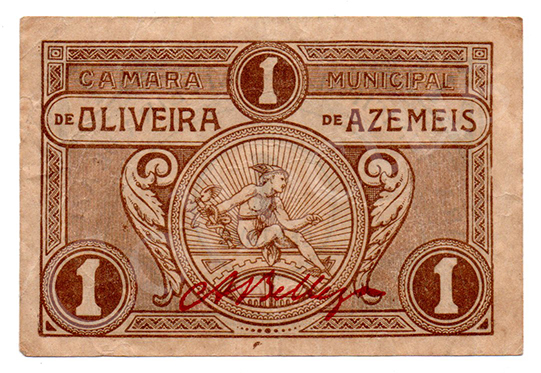 Cédula antiga de Oliveira de Azeméis