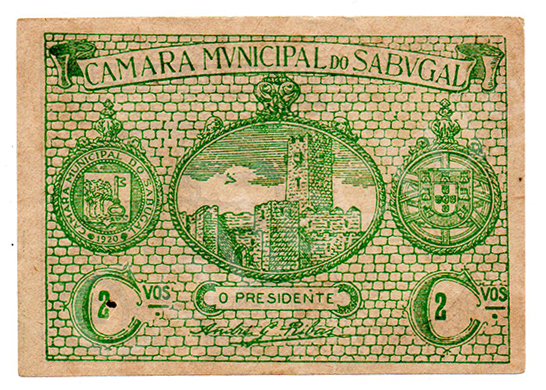 Cédula antiga do Sabugal