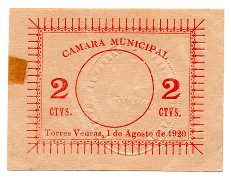 Cédula antiga de Torres Vedras