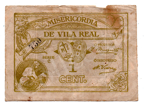 Cédula antiga de Vila Real