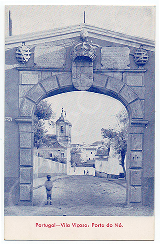 Postal antigo de Vila Viçosa