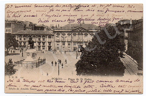 Postal antigo do Porto