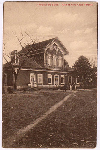 Postal antigo de São Miguel de Seide - Famalicão