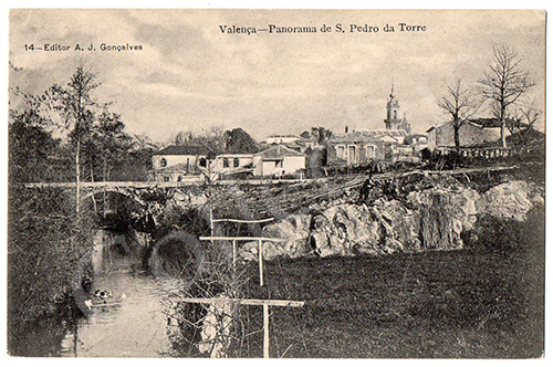 Postal antigo de Valença