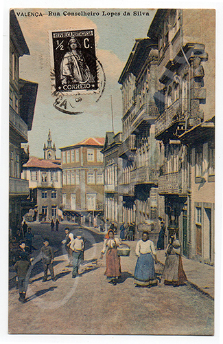 Postal antigo de Valença