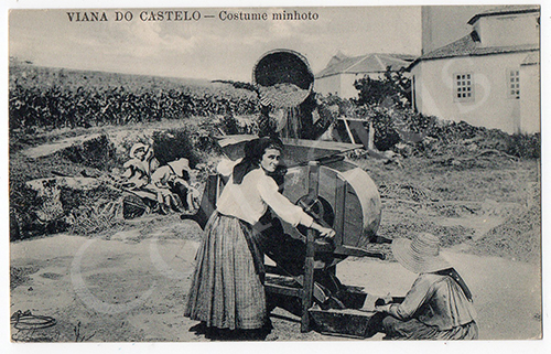 Postal antigo de Viana do Castelo