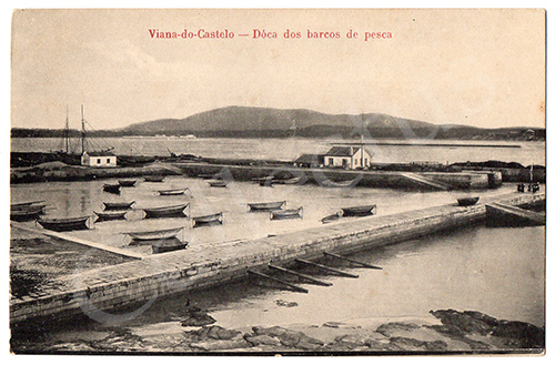Postal antigo de Viana do Castelo