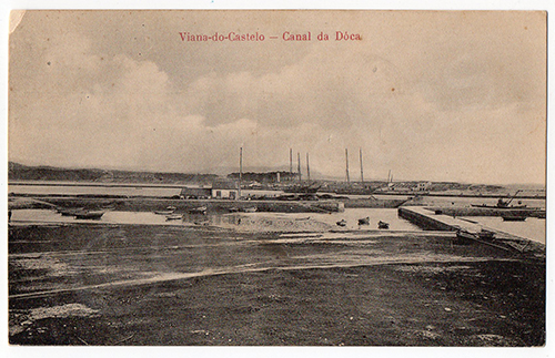 Postal antigo de Viana do Castelo