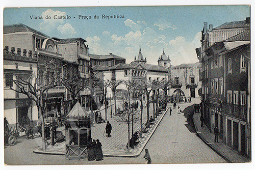 Postal antigo de Viana do Castelo